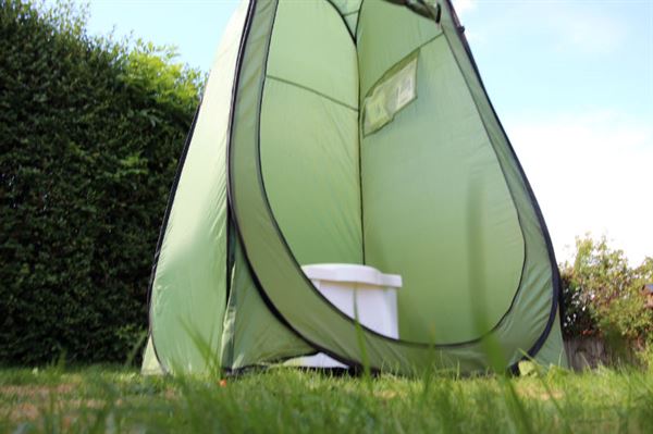 Pop Up Camping Toilet Tent Portable Toilet Shower Camping Motorhome Caravan 
