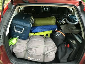 Practice packing your car