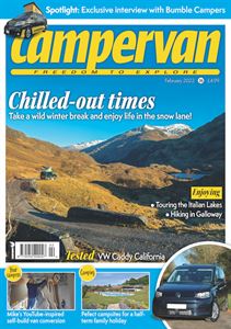 You can read the February issue of Campervan magazine now