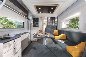 2022 Chausson 660 motorhome interior (photo courtesy of Chausson)