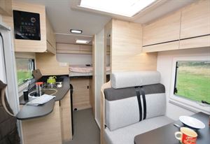 The Chausson S514 First Line motorhome rear view