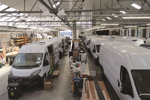 Consort's new Van Conversion Super Centre (photo courtesy of Consort Motorhomes)