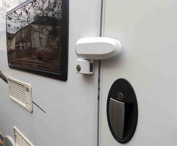 Milenco Rear or Sliding Door Lock Single suitable for Van or Motorhome Easy Fit