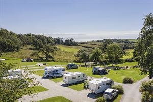 Editor's Pick of the best campsites (Photo courtesy of Heligan Campsite/Kite Vision)