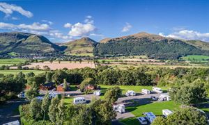 The Woods Caravan Park in Clackmannanshire (photo courtesy of VisitScotland)