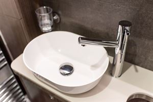 Buccaneer washrooms are practical and luxurious