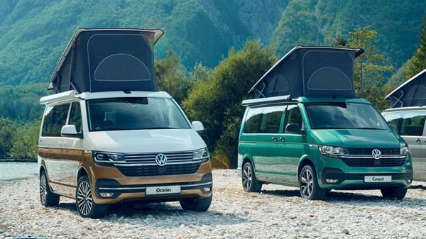 Coast replaces Beach in the new T6.1 VW California campervan range ...
