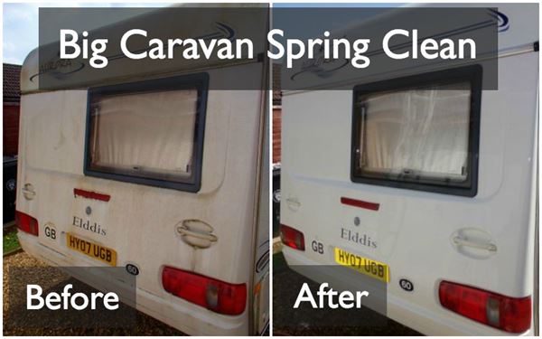 Cleaning Caravans