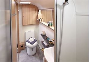 Caravan toilets can be nice places