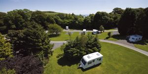 The campsite is set in extensive grounds