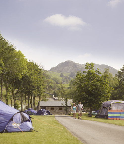 Eskdale camping and caravanning club site