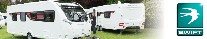 Swift Group, Sterling, Sprite 2016 caravans for sale launches