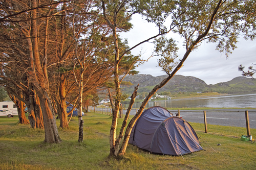 inverewe gardens camping and caravanning club site