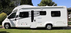 2015 Bessacarr motorhome: some models have drop-down beds