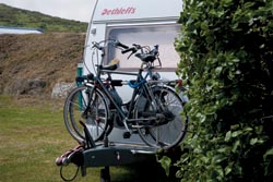 bike on caravan image