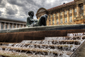 Birmingham Fountain, Flickr Neil Howard