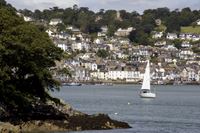 Dartmouth features cobbled streets, cafes and art galleries