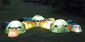 Decagon tent