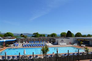 Beverley Park has a fab pool and great views out to the coast