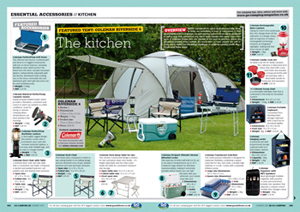 Go Camping magazine essential campsite items image