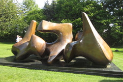 Sculpture at the Henry Moore Foundation credit Flickr Brian Hancill