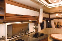 Hymer Nova S546 caravan interior image