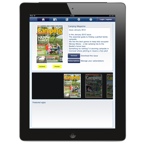 camping magazine app