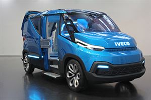 The Iveco Vision on show