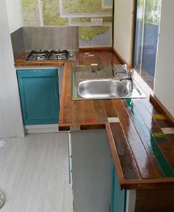 The finished kitchen
