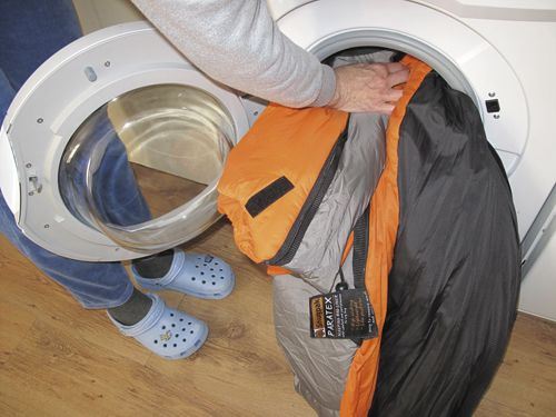 Washing sleeping bags 2025 in washing machine