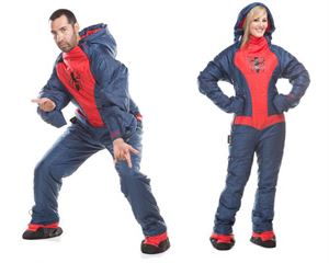 Sleep like Spider-Man in these insulated camping suits