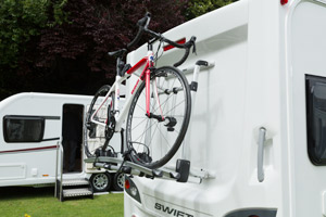 thule caravan bike rack fitting