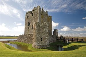 Threave Castle occupies a stunning location