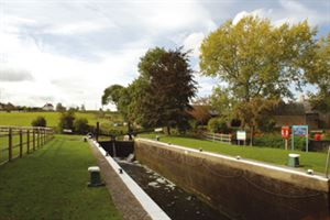 The Yarwell lock is great for walking along and watching boats