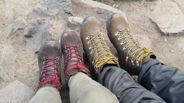 best vintage hiking boots